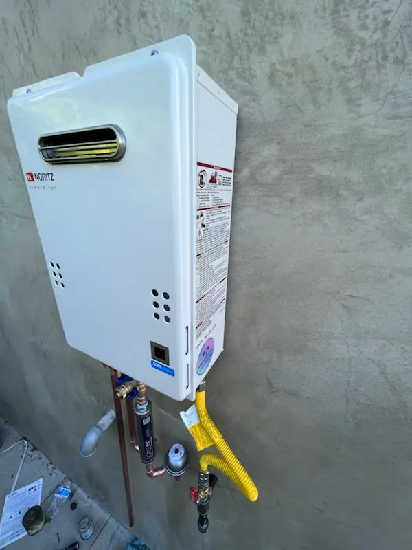 Tankless water heater installation for North Farmington homes